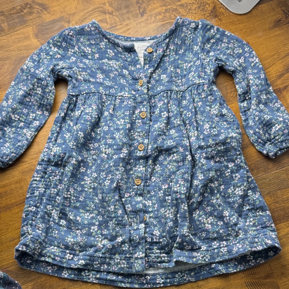 Floral Button-Up Dress